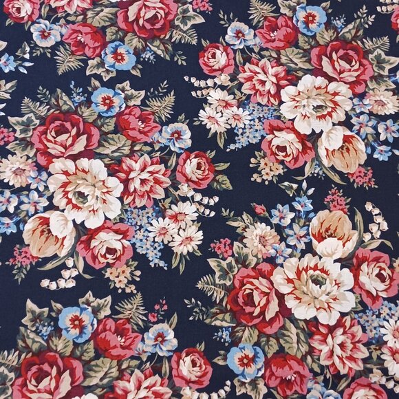 5 Yards Spring Heritage Floral by Marcus Brothers 100% Cotton Quilting Fabric - Picture 8 of 12